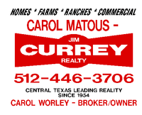 Carol Matous - Jim Currey Real Logo