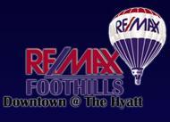 RE/MAX FOOTHILLS REAL ESTATE DOWNTOWN Logo