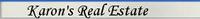 Karon's Real Estate Logo