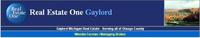 REAL ESTATE ONE GAYLORD Logo